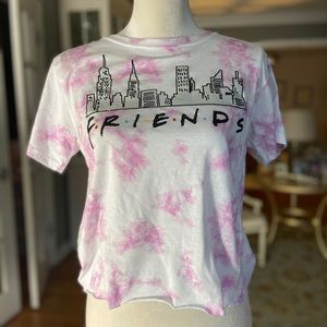 F.R.I.E.N.D.S TIE DYE SHIRT SIZE LARGE